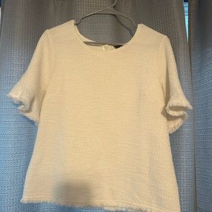 Banana Republic white blouse